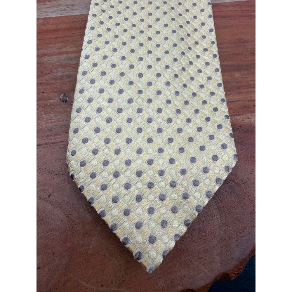 Ermenegildo Zegna Geometric Silk Tie Mens 58
